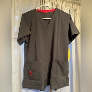 Carhartt Gray Scrub Top